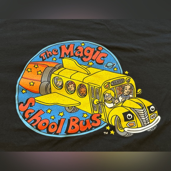 The Magic School Bus Graphic T-Shirt Size Large - Picture 7 of 7